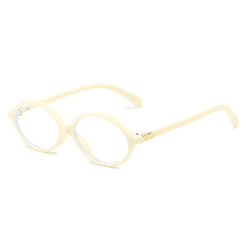 SO & EI-Óculos de Sol Oval Pequenos para Homens e Mulheres, Marca Vintage, Designer, Lente Oceano Claro, Punk, Tendência, Shades, UV400, Moda