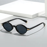 SO&EI Retro Polígono Olho de Gato Óculos de Sol Mulheres Marca de Moda Designer Tons UV400 Homens Rebites Óculos de Sol